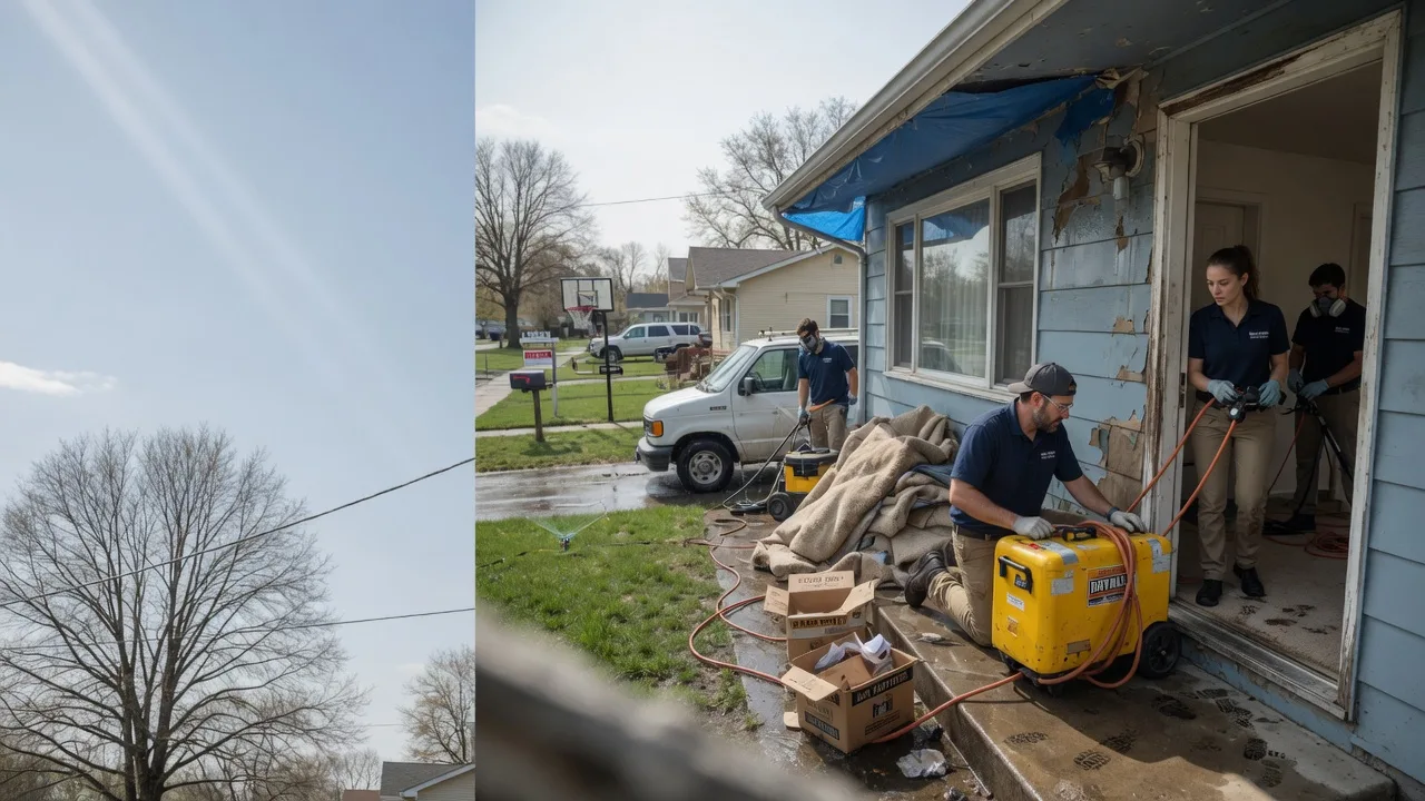 Basement Flood Cleanup in Lawton, MI near me